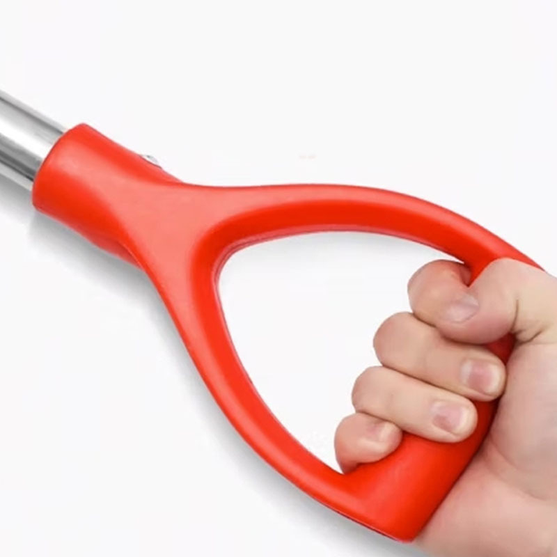 Trokutni alat za probijanje leda za zimski ribolov kroz led, s odvojivim dijelom