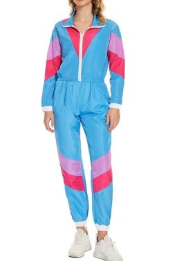 Costum Halloween Hip-Hop pentru cosplay – ansamblu retro disco pentru scenă, 75D poliester, primăvara 2024, pentru femei 18–24