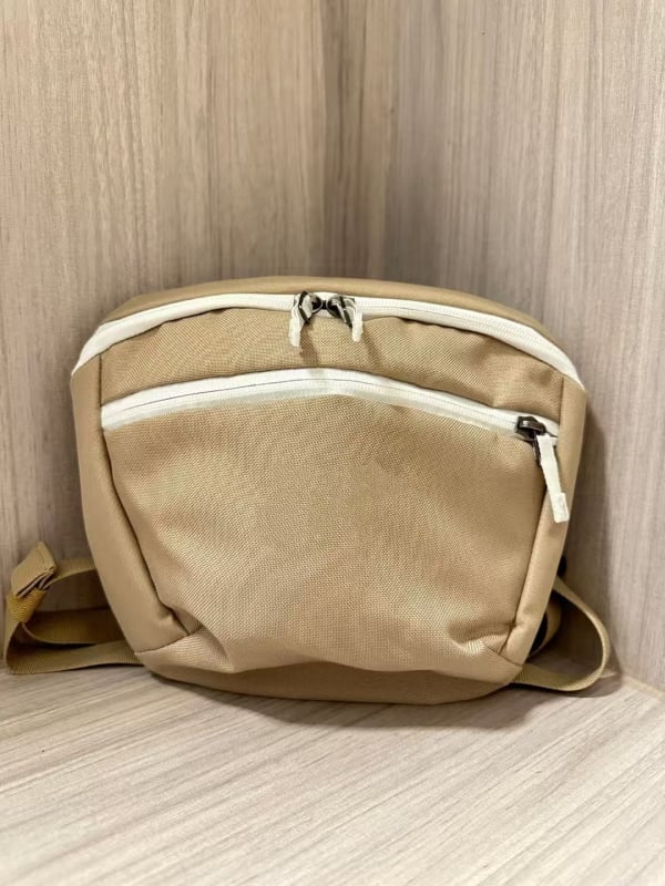 Τσαντάκι μέσης/ώμου/στήθους για άνδρες και γυναίκες – Νάιλον, Φερμουάρ, Εσωτερική θήκη κινητού, Εσωτερική θήκη τύπου patch, Αστικός στυλ