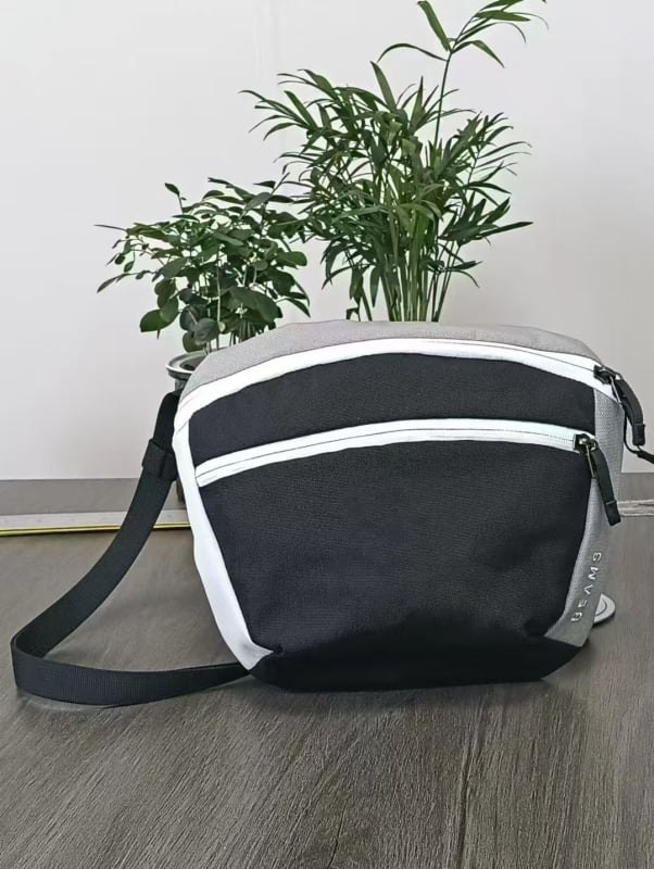 Τσαντάκι μέσης/ώμου/στήθους για άνδρες και γυναίκες – Νάιλον, Φερμουάρ, Εσωτερική θήκη κινητού, Εσωτερική θήκη τύπου patch, Αστικός στυλ