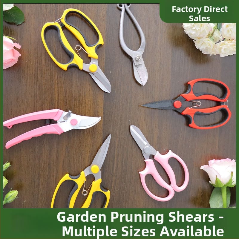 Sodininkystės žirklės iš nerūdijančio plieno, namų naudojimui, gėlių ir šakų genėjimui