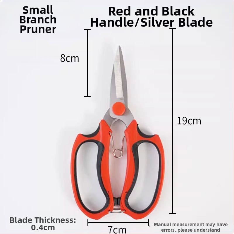Градински ножици за подрязване на цветя, неръждаема стомана, мощни, за домашна употреба