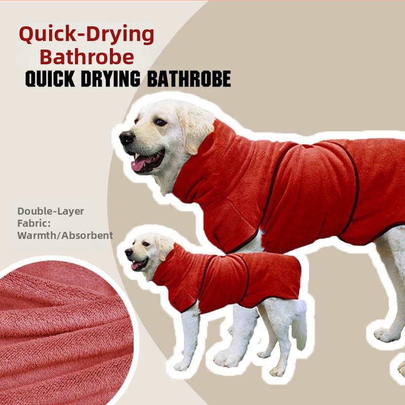 Beitong mikrofibras dzīvnieku apģērbs ar ātru žāvēšanu un absorbējošu dvieli suņiem un kaķiem