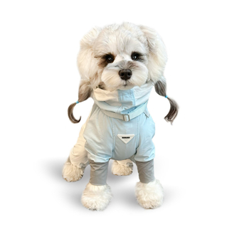 Suņa jaka, četrsezonu, neilons, regulējama, piemērota pavadiņai, soft-shell