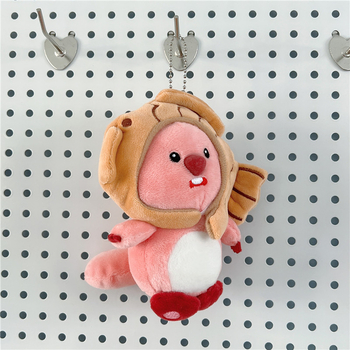 Dabro plišani privjesak – PP pamuk punjenje, mali privjesak, ključač ili modni dodatak za odjeću, uzrast 15–35 godina.