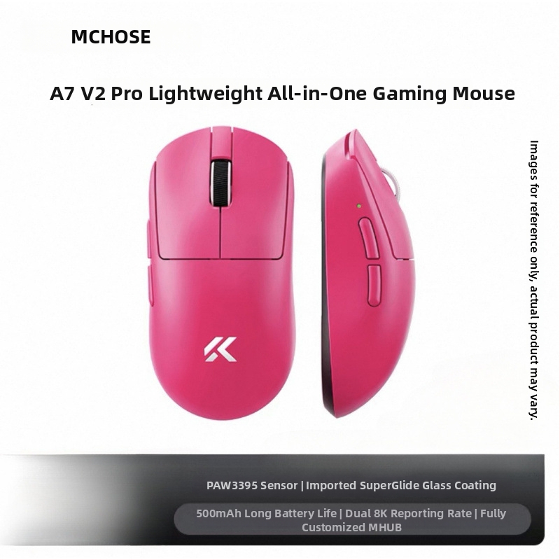 Bezvadu spēļu pele ar trim režīmiem, Bluetooth, modelis A7, 42000dpi