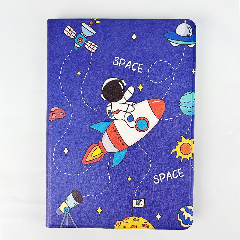 Apple iPad apsauginė dėklas – karikatūrų stiliaus, atidaromas dangtelis, PC medžiaga, prieš pirštų atspaudus, magnetinis laikiklis