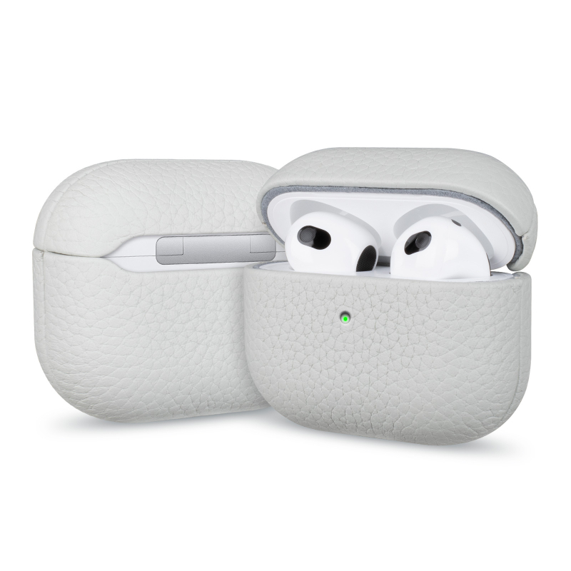 AirPods kožna zaštitna futrola Hermes Pebbled Leather, otporna na udarce, ručna izrada, tvrdi kućište, podijeljeni tip, za sve modele AirPods