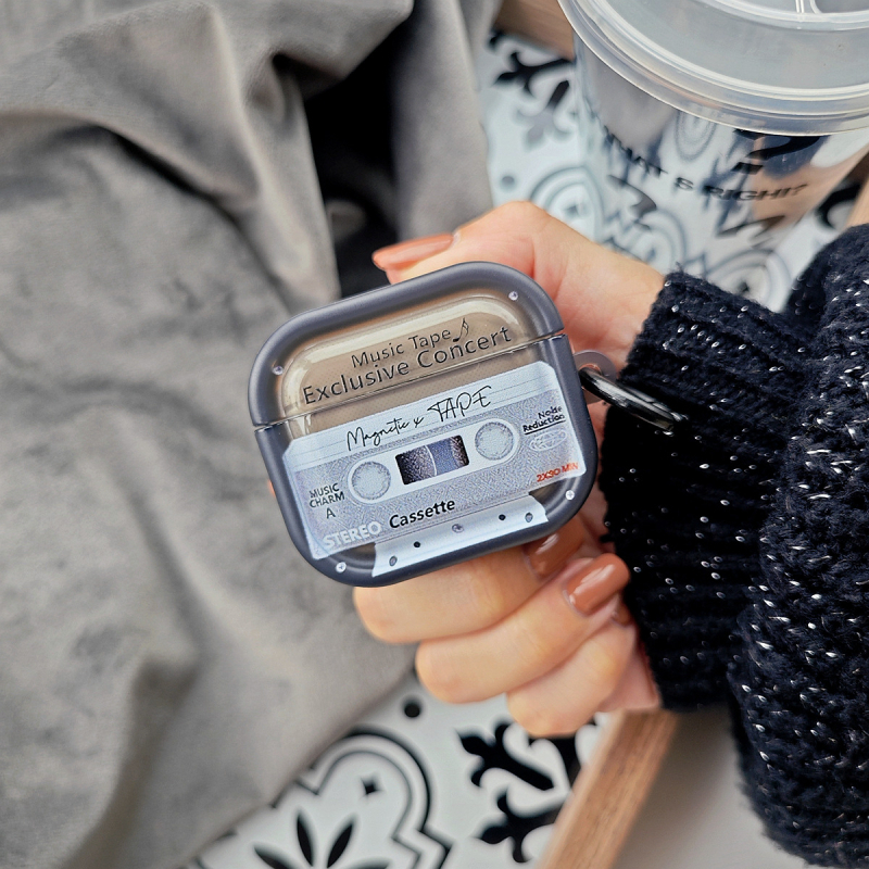 TY-MKS Carcasă de protecție pentru AirPods 4-a generație, compatibilă cu AirPods 3 și AirPods Pro 2, TPU, turnare prin injecție, potrivire universală