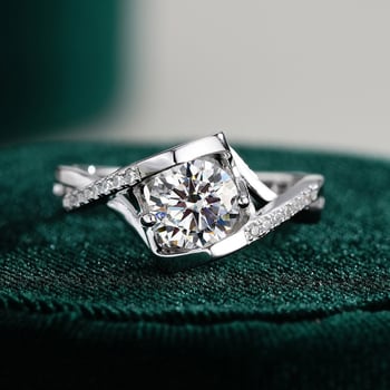 925-ös ezüst karkötő, DMY márka, geometriai stílus, gyémánt beállítás, nőknek