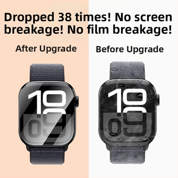 Apple Watch előlapvédő fólia – folyadék-nano anyag, ujjlenyomat-mentes