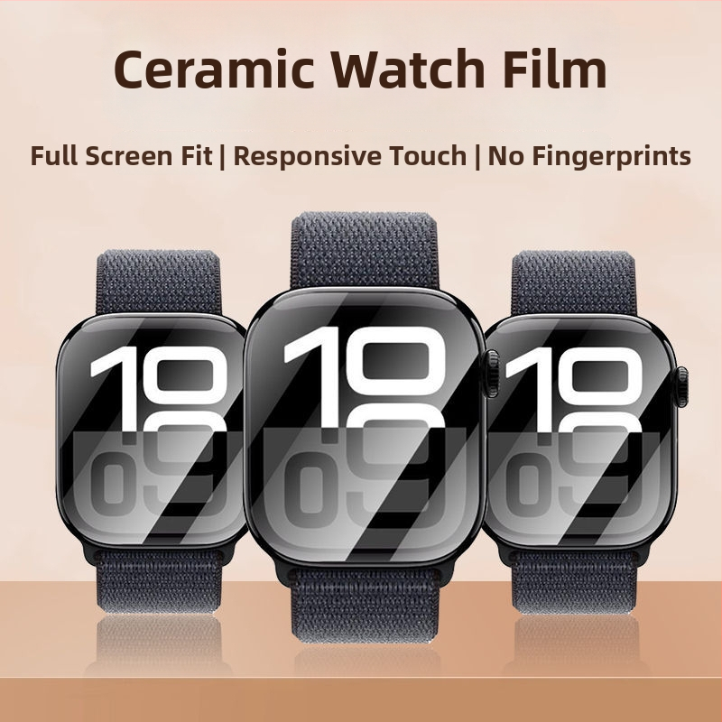 Apple Watch előlapvédő fólia – folyadék-nano anyag, ujjlenyomat-mentes