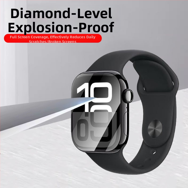 Apple Watch előlapvédő fólia – folyadék-nano anyag, ujjlenyomat-mentes