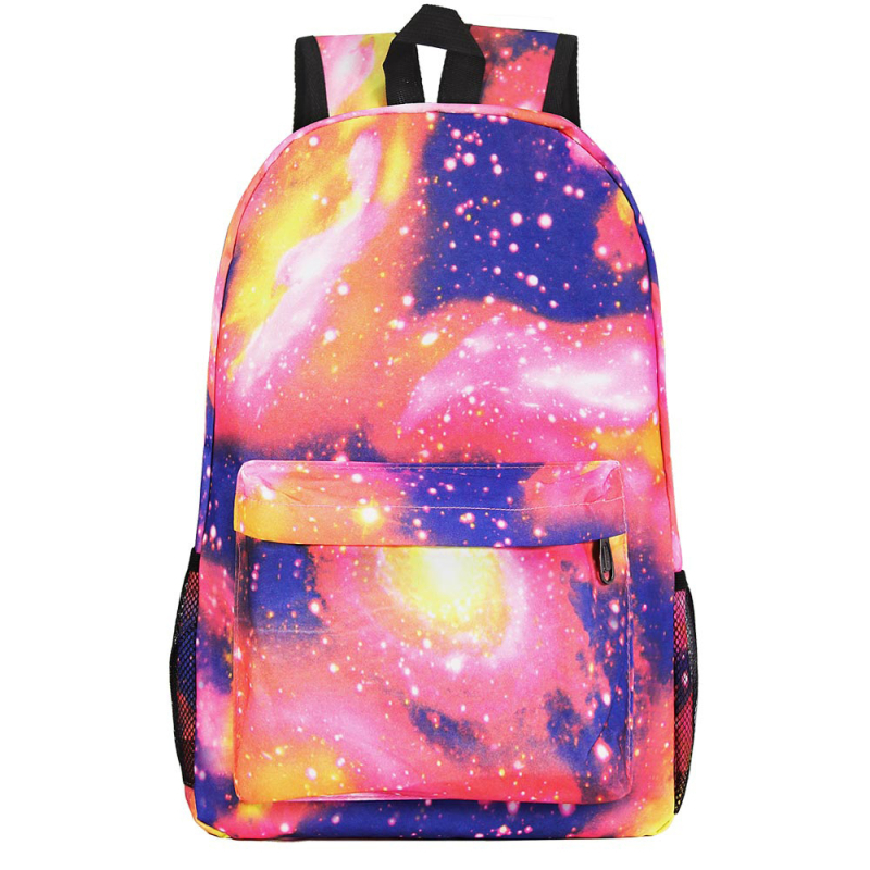 Σακίδιο με σχέδιο anime Starry Sky, ύφασμα Oxford, χωρητικότητα κάτω των 20 L, αναπνέον, αδιάβροχο, αντικλοπής, συμβατό με φορητό υπολογιστή 15 ιντσών, ιμάντες με μαξιλαράκι αερόσφυρα, αστικός μινιμαλισμός