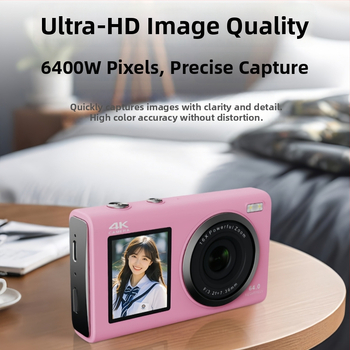 Dv80j Digitaalkaamera kaardiga — 24MP CCD sensor, 16x optiline zoom, maks. resolutsioon 4320×3240, 2.8-inch LCD, 64GB sisemälu