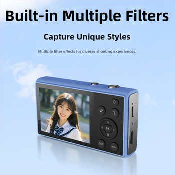 Dv80j Digitaalkaamera kaardiga — 24MP CCD sensor, 16x optiline zoom, maks. resolutsioon 4320×3240, 2.8-inch LCD, 64GB sisemälu