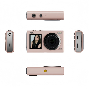 Dv80j Digitaalkaamera kaardiga — 24MP CCD sensor, 16x optiline zoom, maks. resolutsioon 4320×3240, 2.8-inch LCD, 64GB sisemälu