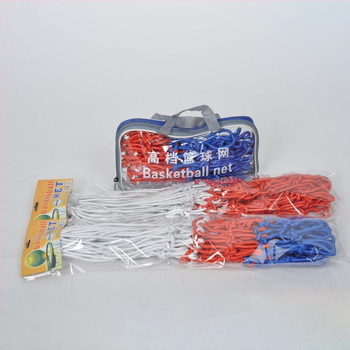 Δίχτυ μπασκέτας, τριών χρωμάτων πλεγμένο, ανθεκτικό πρότυπο, παραμετροποιήσιμο, βάρος 400 g, Zewei