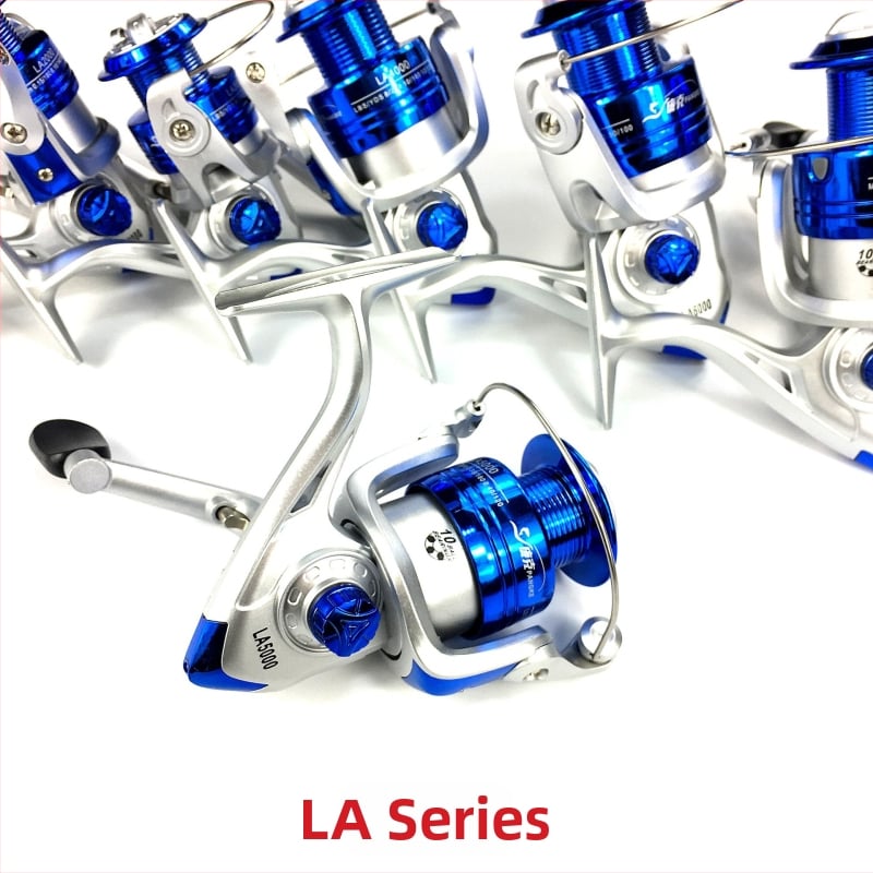 Punk LA2000-7000 spinning reel με πλαστικό-ατσάλινο κεφάλι