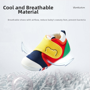 Rabbit παπούτσια για νήπια — επάνω μέρος από δίχτυ, Velcro κούμπωμα, αναπνέουν, αντιολισθητική σόλα, ανθεκτικά στη φθορά
