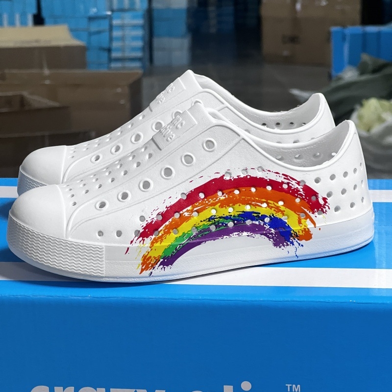 Παιδικά σανδάλια σε στυλ Crocs, EVA επάνω, αναπνεόμενα, unisex, για ηλικίες 4–12 ετών, σχέδιο Cartoon Paradise