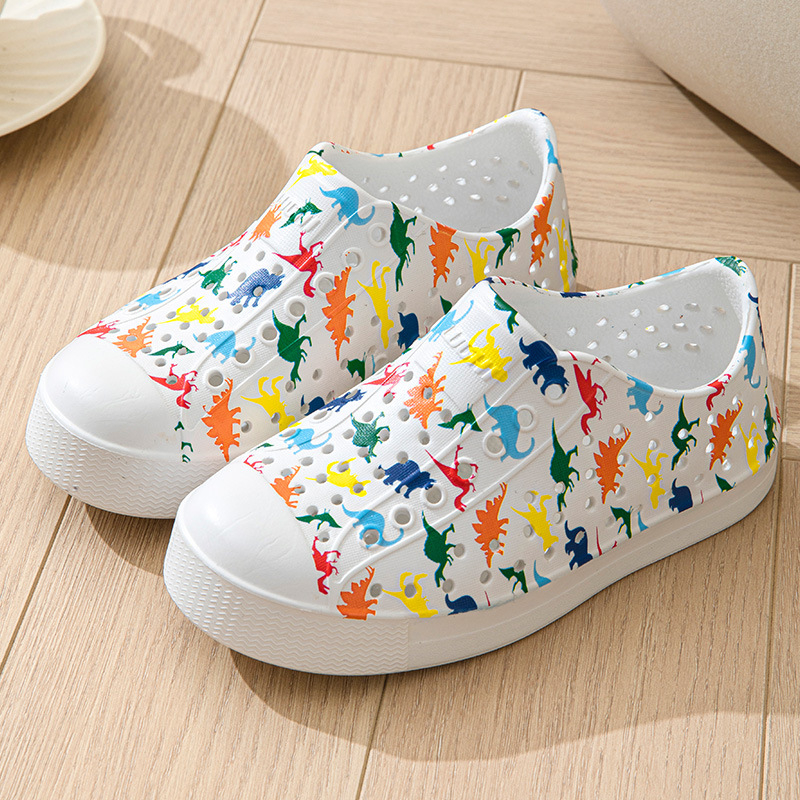 Παιδικά σανδάλια σε στυλ Crocs, EVA επάνω, αναπνεόμενα, unisex, για ηλικίες 4–12 ετών, σχέδιο Cartoon Paradise