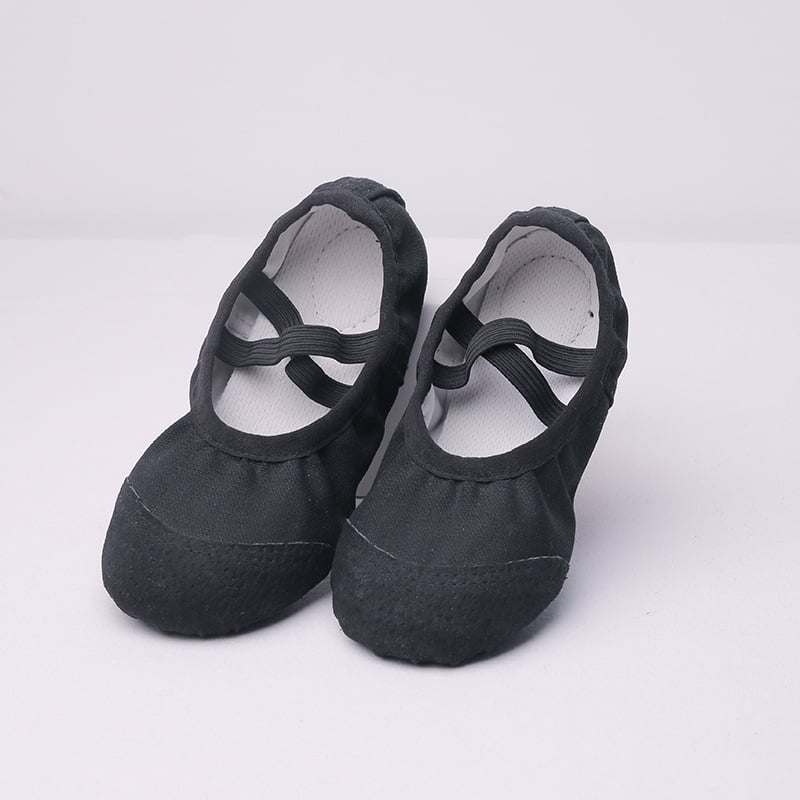 Παπούτσια χορού - Μπαλέτο, Σύγχρονος χορός, Λατινικά - Καμβά επάνω μέρος, Δερμάτινη σόλα, Unisex, Ελαφριά