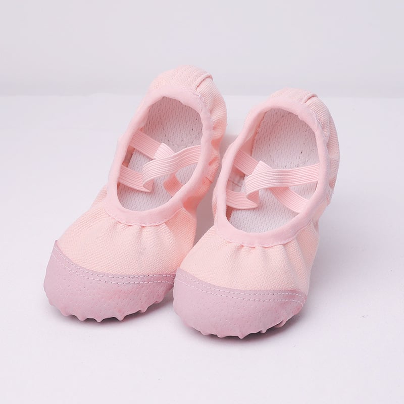 Παπούτσια χορού - Μπαλέτο, Σύγχρονος χορός, Λατινικά - Καμβά επάνω μέρος, Δερμάτινη σόλα, Unisex, Ελαφριά