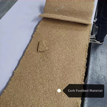 Női bőr zárt orrú papucs parafa talppal, szabadidő-stílus, lapos talp, 0–3 cm