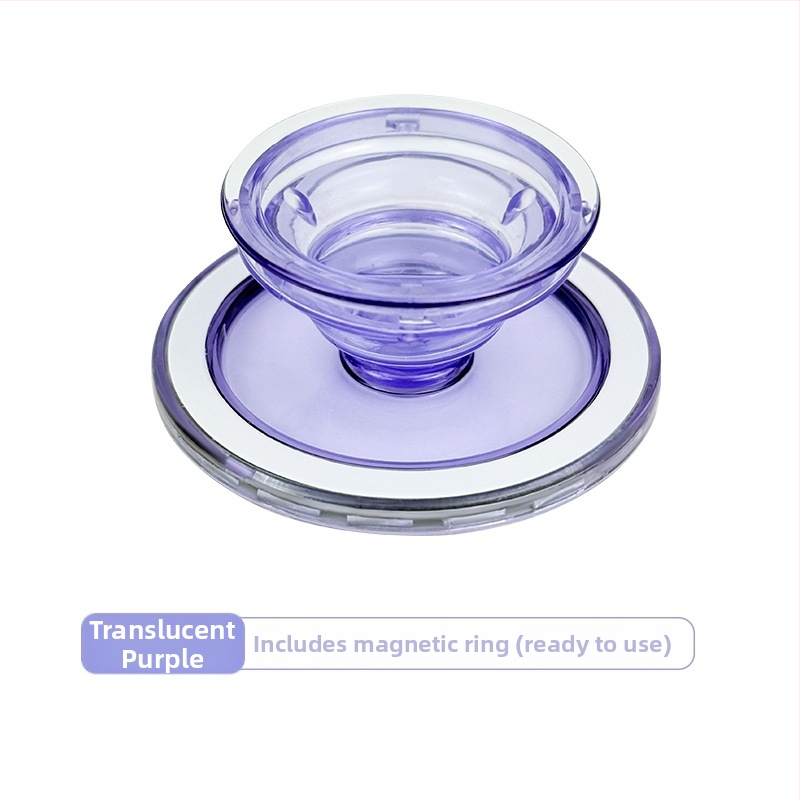 MagSafe magnetska stolna držač za telefon s prozirnim zračnim jastučićem, snažan magnet N52, plastično kućište, prilagodljiv