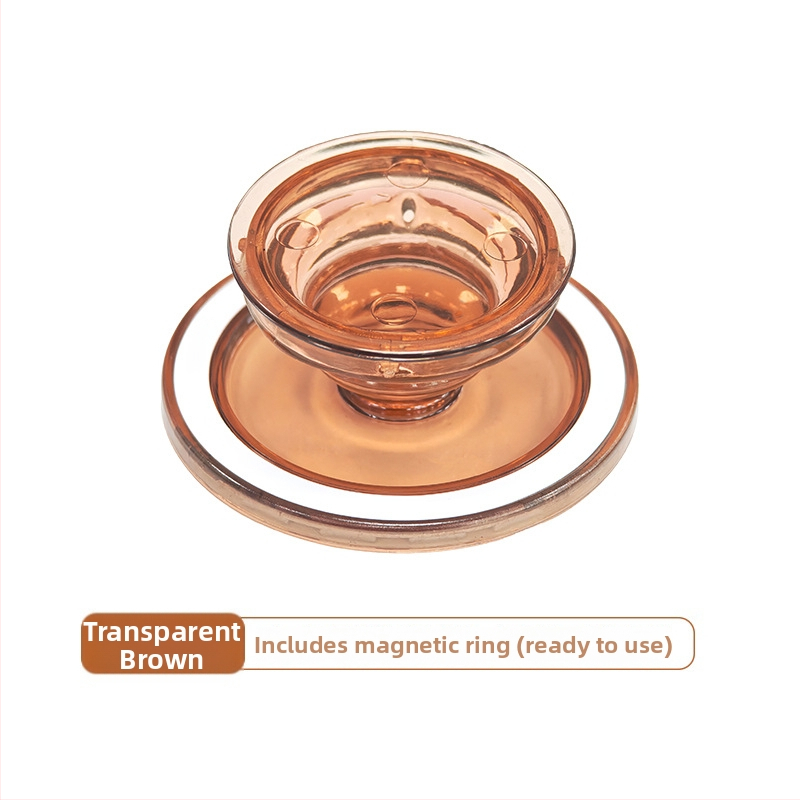 MagSafe magnetska stolna držač za telefon s prozirnim zračnim jastučićem, snažan magnet N52, plastično kućište, prilagodljiv