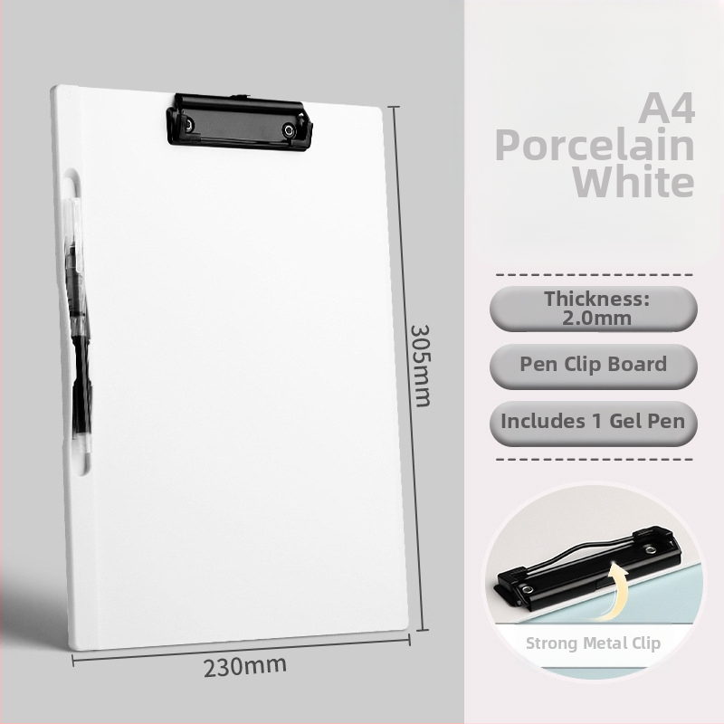 Plastmasas klipsbord ar 10 cm skavu, modelis Cy0151, piemērots A4 papīriem