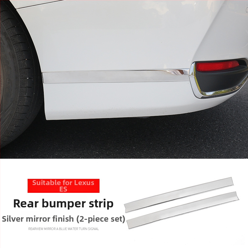 Roostevabast terasest löögikaitseliin Lexus ES200/ES260/ES300h – kere dekoratiivne kaitse (Materjal: Roostevaba teras; Ühilduvus: Lexus ES200/ES260/ES300h)