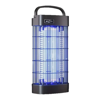 Lampa electrică antițânțari cu șoc electric - lampă UV - plug-in - pentru încăperi 61 m²+ - plasă din aliaj nichel-zinc-fier - carcasă ABS