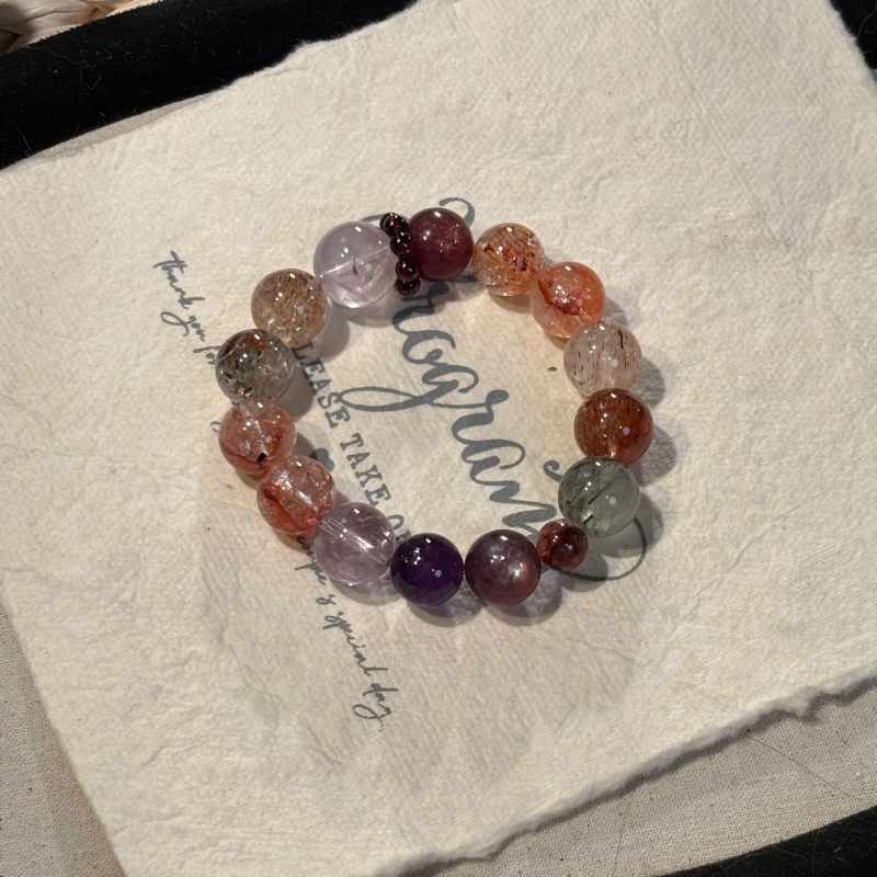 Narukvica s citrin kristalom, ekskluzivan nišni dizajn, bez bočnih kamenčića, jesensko izdanje 2025, pakiranje na veliko