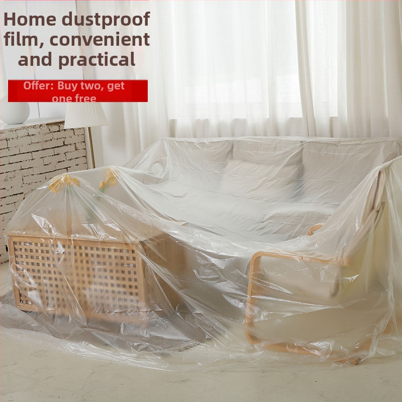 Husă de protecție din PE pentru mobilier și canapele; folie de protecție împotriva prafului, de unică folosință; potrivită pentru sufragerie, dormitor, exterior, restaurant, baie, balcon, cameră pentru copii, spații comerciale