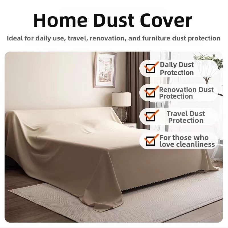 Putekļu aizsardzības mēbeļu pārklājs no poliestera – piemērots dīvānam, ledusskapim, datoram un naktsgaldiņam