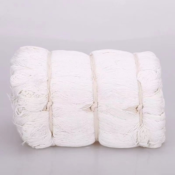 Frânghie din bumbac împletite, corzi decorative lucrate manual pentru textile și mănuși