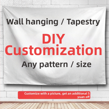 Gobelín do obývačky, 100% bavlna, dekor na stenu