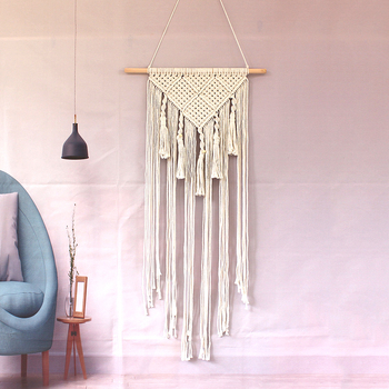 Goblen boem pentru perete, lucrat manual, material textil: bumbac 71–80% și in 30%, dreptunghiular, model festiv, lavabil manual