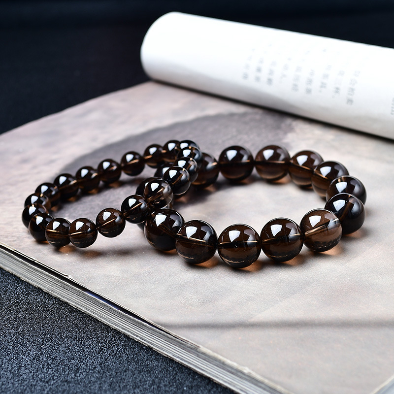 Brățară de cristal cu finisaj lustruit, cristal citrin, formă geometrică, stil unisex