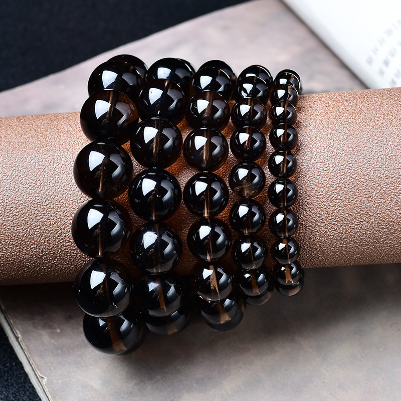 Brățară de cristal cu finisaj lustruit, cristal citrin, formă geometrică, stil unisex