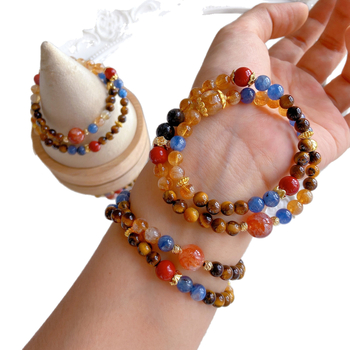 Narukvica - Hair Crystal; Kineskog stila - Bez bočnih kamenova, Zima 2025, Pakirano pojedinačno