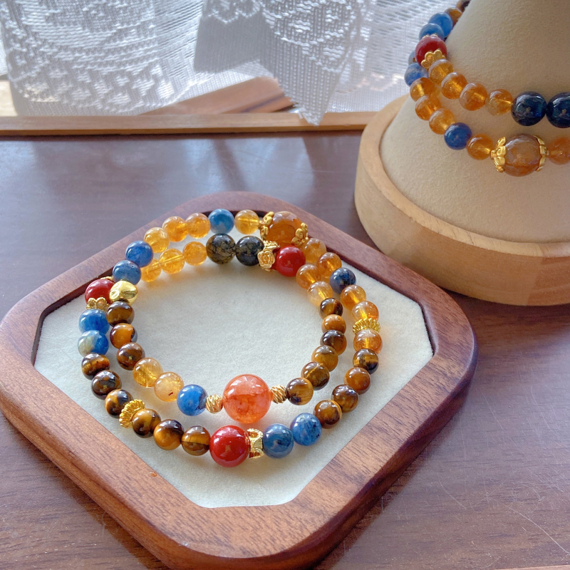 Narukvica - Hair Crystal; Kineskog stila - Bez bočnih kamenova, Zima 2025, Pakirano pojedinačno