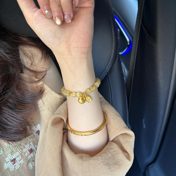 Brățară de cristal: cristal natural, acoperire electroplatată, formă geometrică unisex, bijuterie de mână pentru femei