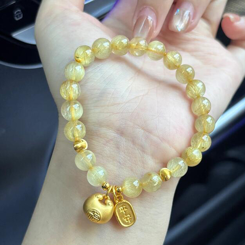 Brățară de cristal: cristal natural, acoperire electroplatată, formă geometrică unisex, bijuterie de mână pentru femei