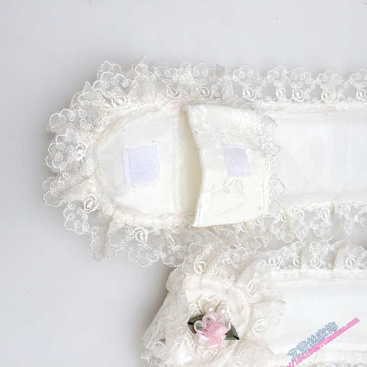 Cipkasto prozirno kućište za daljinsko upravljanje, pastoralni stil; materijal: čipka; glavni sastav: pamuk; kategorija: kućište za daljinski upravljač