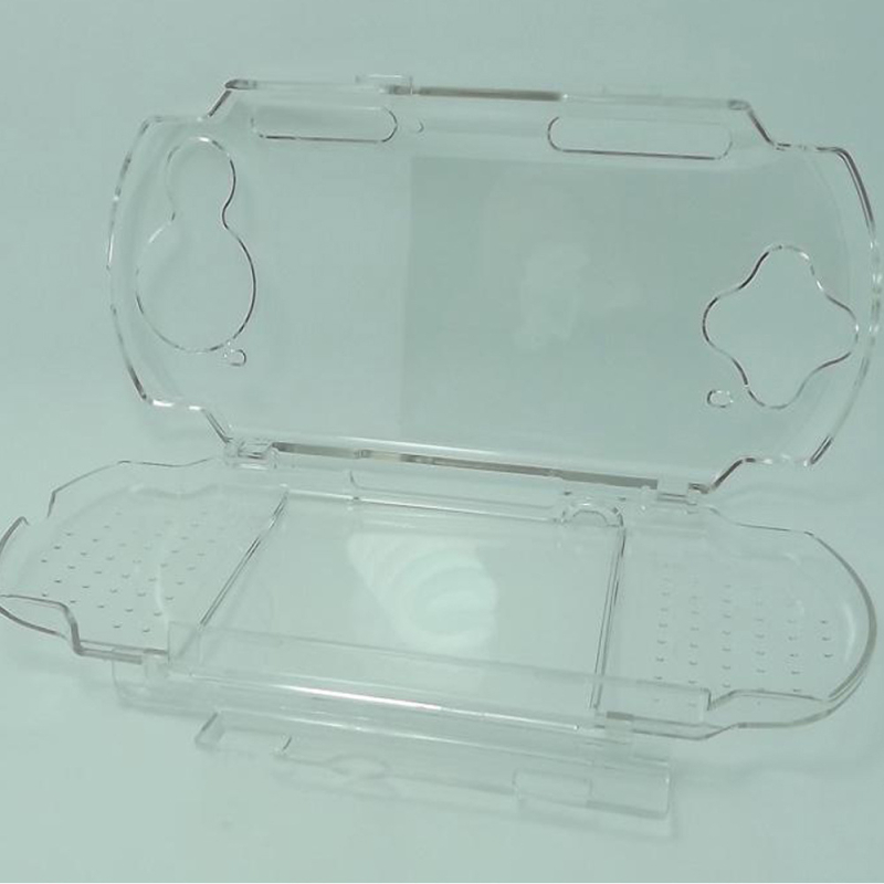 Προστατευτική θήκη PC με διαφανή σκληρό κέλυφος για PSP3000 – κατασκευή με έγχυση, 100 g