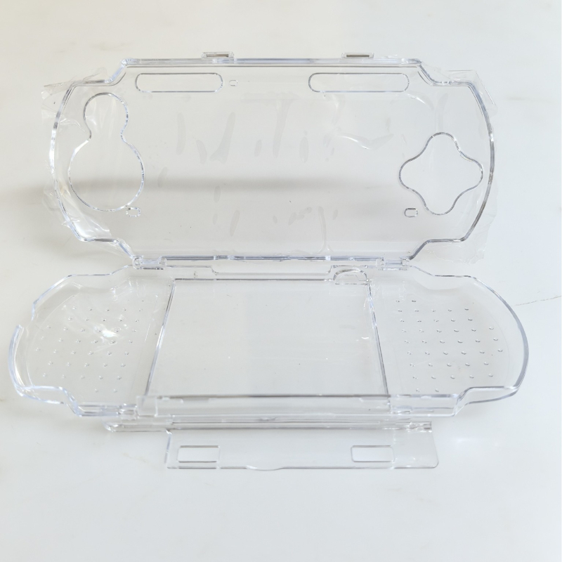 Προστατευτική θήκη PC με διαφανή σκληρό κέλυφος για PSP3000 – κατασκευή με έγχυση, 100 g