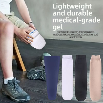 Protezes silikona aizsargvāciņš, Know well zīmols, želeja + audums konstrukcija, model Prosthetic socks, universālais stils